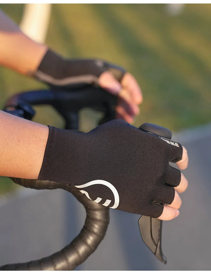 INBIKE Cycling Gloves Half Finger Summer Men Women MTB Gloves Shock-absorption Mountain Bike Sports Gloves Cycling Accessories