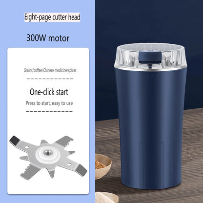 110V/220V Electric Grain Grinder 8 Blades Coffee Beans Grinders 300W Stainless Steel Nuts Bean Grain Mill Herbs Grinding Machine