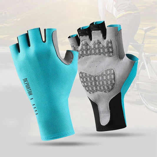 New Team cycling Gloves Half Finger Outdoor Road Bike Sport Gloves Men women sports equipment
