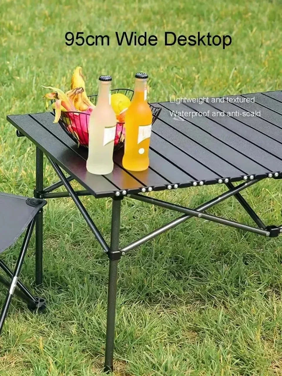 Outdoor Folding Table Easy To Install Camping Desk Aluminum Alloy Lightweight Picnic Tables Portable Storage Egg Roll Long Desks