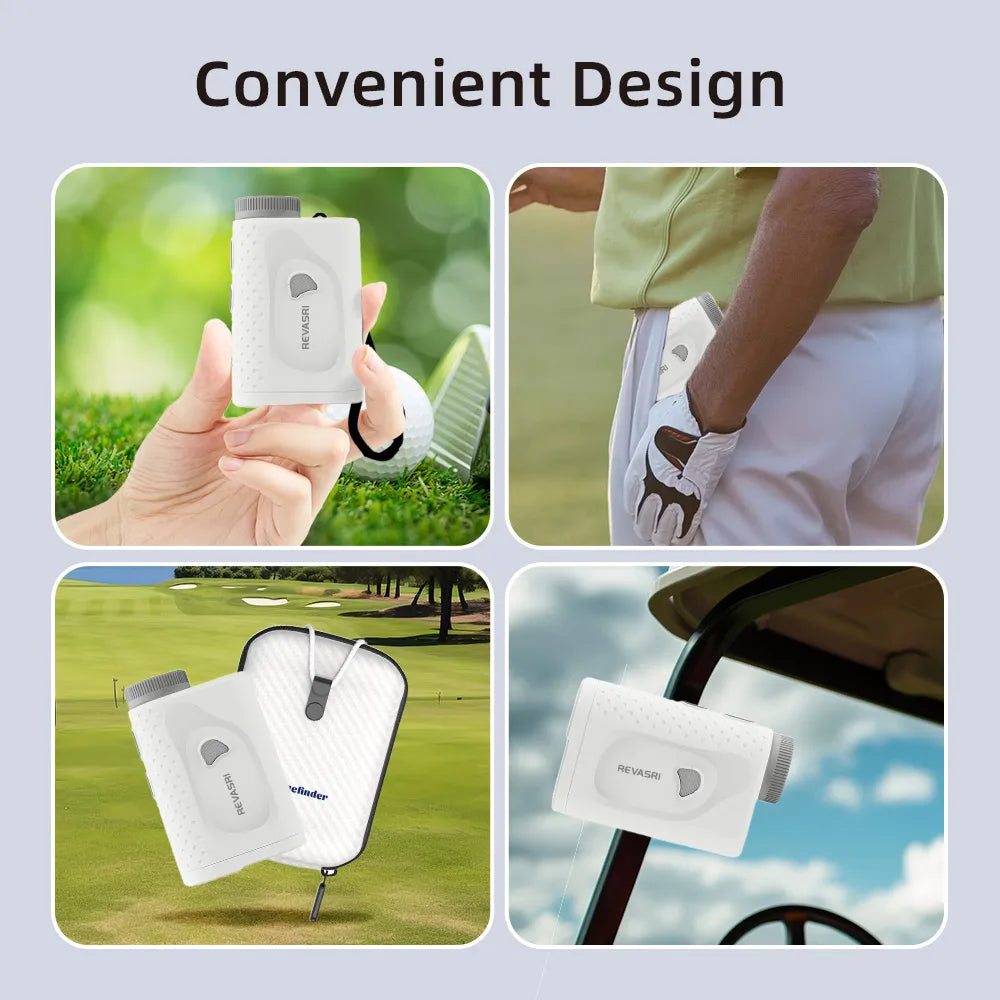 Golf Laser Range Finder 1000Yards Laser Measure Distance Meter with Slope Switch Magnet Lightweight Monocular Telescope