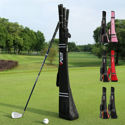 Golf Club Carry Bag with Luggage Straps Driving Range Mini Course Practice Lightweight Golf Sundy Carry Bag for 4-5 Clubs