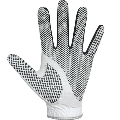 Men's Golf Glove One Pc Pair 2 Color Options Improved Grip System Cool Comfortable Blue White Color Left Right Hand NEW