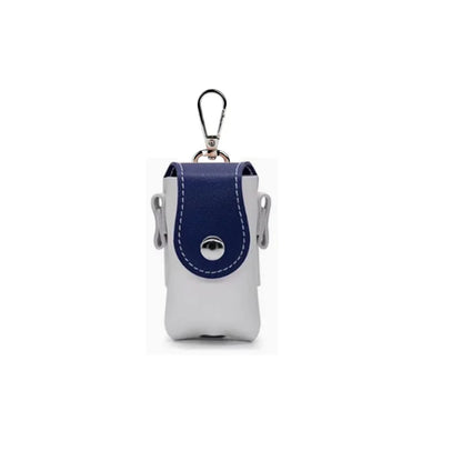 Portable Mini Golf Ball Protection Bag Outdoor Sports Dopamine Color Series with Keychain Can Hanging Small Waist Golf Bags