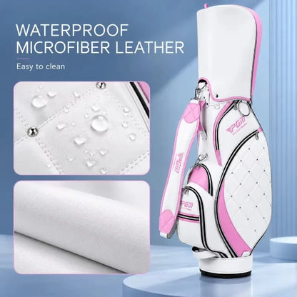 Women Golf Bag Portable Thickened Waterproof Cloth Ball Bag GOLF Wear Resistant High Quality Light TPU Golf Clubs Bag