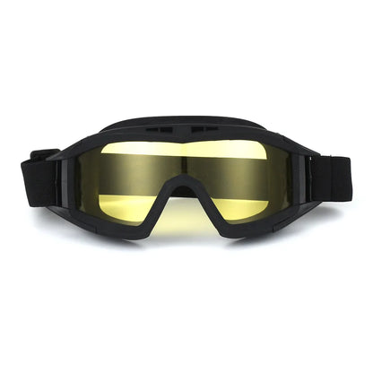 Outdoor tactical glasses, desert locust military fan goggles, dust-proof shooting, motorcycle CS shock resistant sports glasses