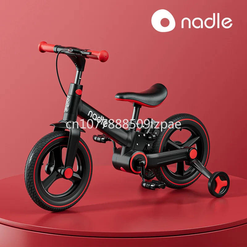 Exquisite Durable And Lightweight Children's Bicycle Bike 2-in-1 Multi Functional Foldable  Bicycle Sliding Bike