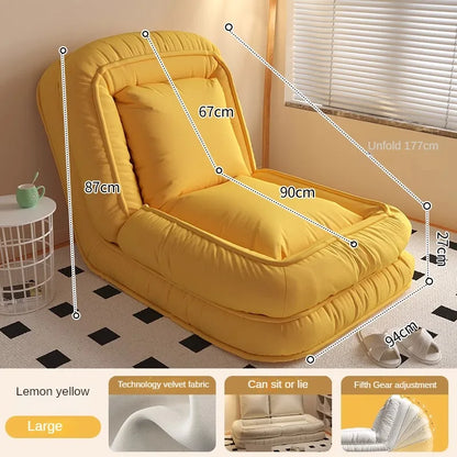 Comfortable Lazy Sofa for Napping and Sleeping - Huge Balcony/Bedroom/Room Furniture
