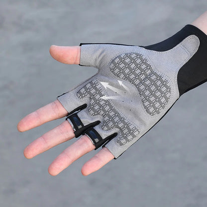 New Team cycling Gloves Half Finger Outdoor Road Bike Sport Gloves Men women sports equipment