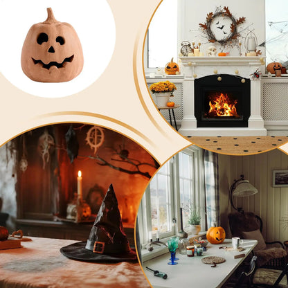 Halloween Pumpkin Lantern | Light-Up Pumpkin Decorations | Halloween Home/Porch Party Props
