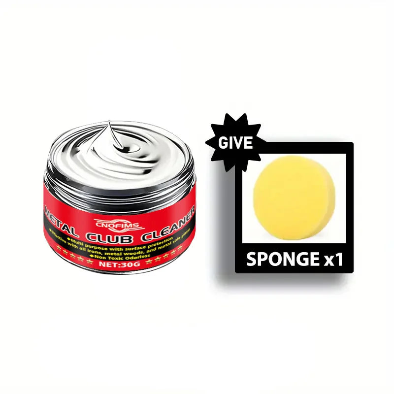 Golf Club Polishing Wax - Oxidation Scratch Remover Mirror Shine Restore for Woods Irons Putters
