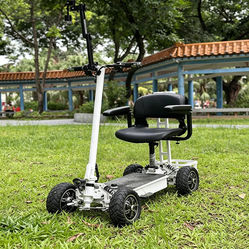 2026 New ZEBRA09 48V High-Quality Lightweight Electric Golf Cart – Foldable Single-Rider Scooter