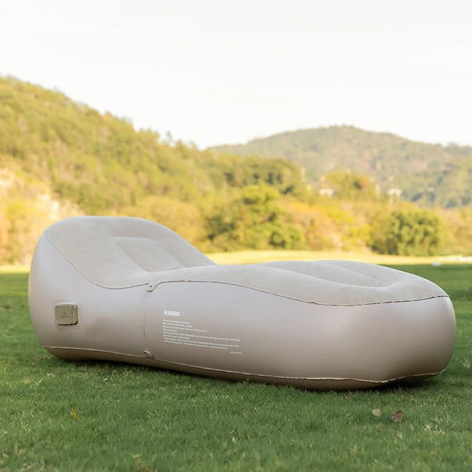 Fast Inflatable Air Sofa Bed | Outdoor Portable Air Mattress | Lazy Camping Automatic Inflatable Sleeping Mat | Updated