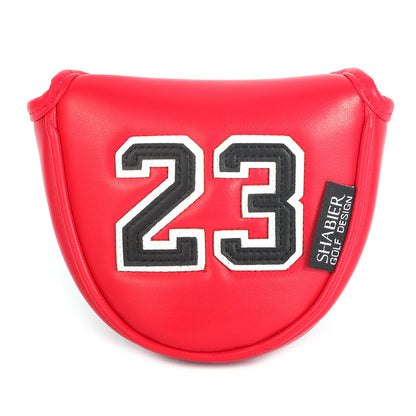 PU Leather Number 23 Golf Club Headcover Set Golf 460CC Driver and FW  Fariway Wood Hybird Cover