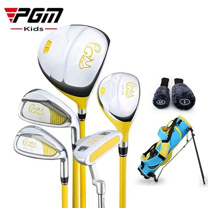 Advanced PGM 3-12 Years Old Kids Golf Club Set Training Wood Iron Swing Putter Bag Children's Boy Girl Beginner's Golf JRTG007