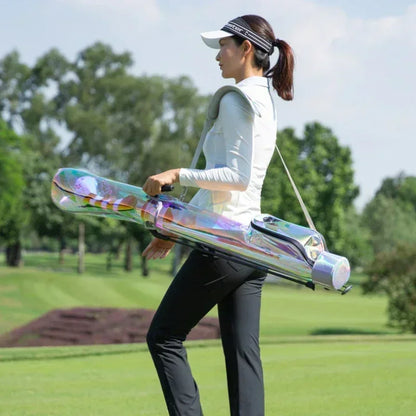 Lady Golf Stand Bracket Gun Bag Women Clubs Rack Package TPU Waterproof Ultra Light Portable QIAB026 Wholesale
