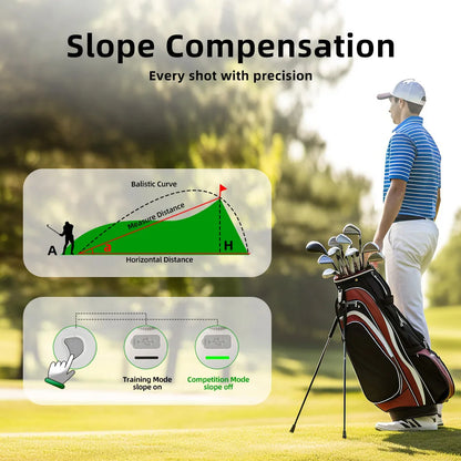 Golf Laser Range Finder 1000Yards Laser Measure Distance Meter with Slope Switch Magnet Lightweight Monocular Telescope