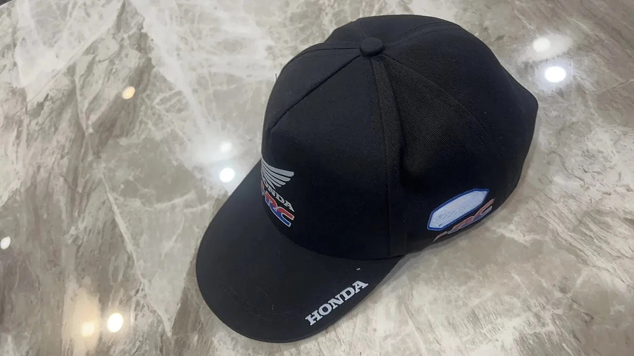 Honda Racing Motorcycle Baseball Cap Hat for Honda HRC CB400 CB650F CBF CRF NC750 Adjustable Outdoor Men Women Sports Casual Hat