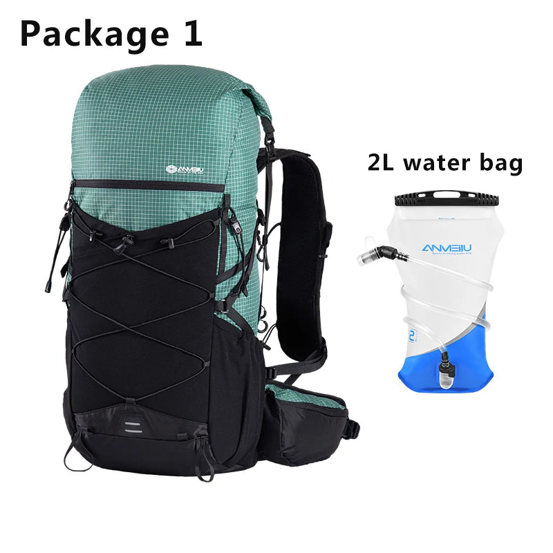 40L Lightweight Hiking Backpack Trekking Packs Climbing Backpack Waterproof Bagpack