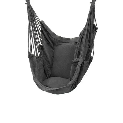 1pc Folding Hammock | Anti Rollover And Anti Slip | Outdoor Hammock Chair |  Canvas Leisure Swing Chair