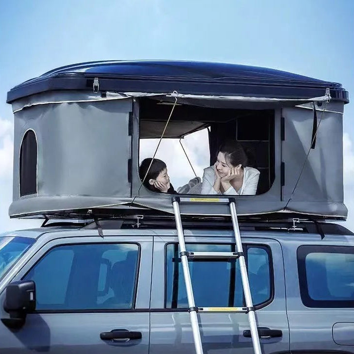 1-2 PERSON TENT Roof Tent Automatic Hardtop Folding | Off-Road Vehicle Specialized Roof Tent Quick Opening