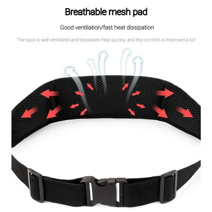 Professional Running Waist Bag Sports Belt Pouch Mobile Phone Case Men Women Hidden Pouch Gym SportsBags Running Belt Waist Pack