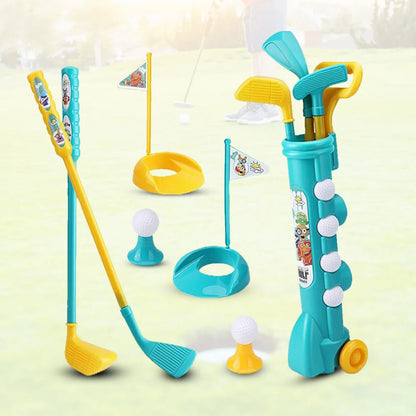 Kids Clubs Set Parent Children Educational Activities Outdoor Sports Game Toy Game Outdoor Sports Golf Clubs Kids Birthday Gifts