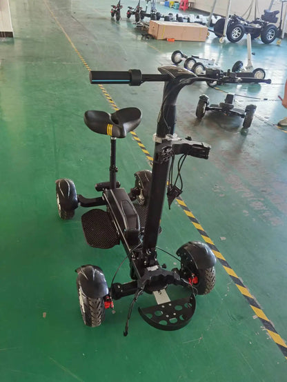 ESWING Electric Golf Cart 2400W High Power Electric Golf Scooter 18 Hole Electric Golf Scooter US Warehouse Stock Foldable Golf