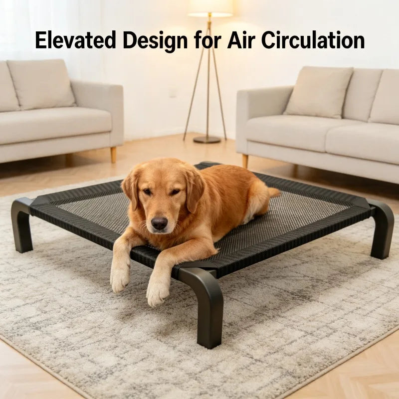 Military Sle Foldable Dog Bed All Season Large and Small Dogs Camp Bed Detachable Waable Dog House Pet Supplies for Summer Use
