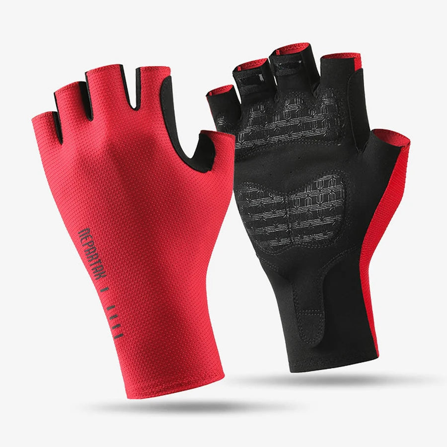 New Team cycling Gloves Half Finger Outdoor Road Bike Sport Gloves Men women sports equipment