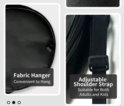 Jusenda Racket Bag, Peak Racket Cover, Wear-Resistant, Waterproof, Thickened Multi-Functional Design, Lightweight Tennis Bag