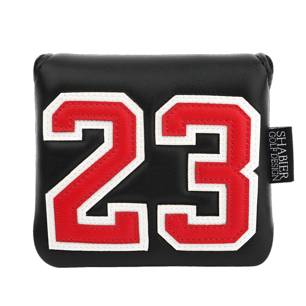 PU Leather Number 23 Golf Club Headcover Set Golf 460CC Driver and FW  Fariway Wood Hybird Cover