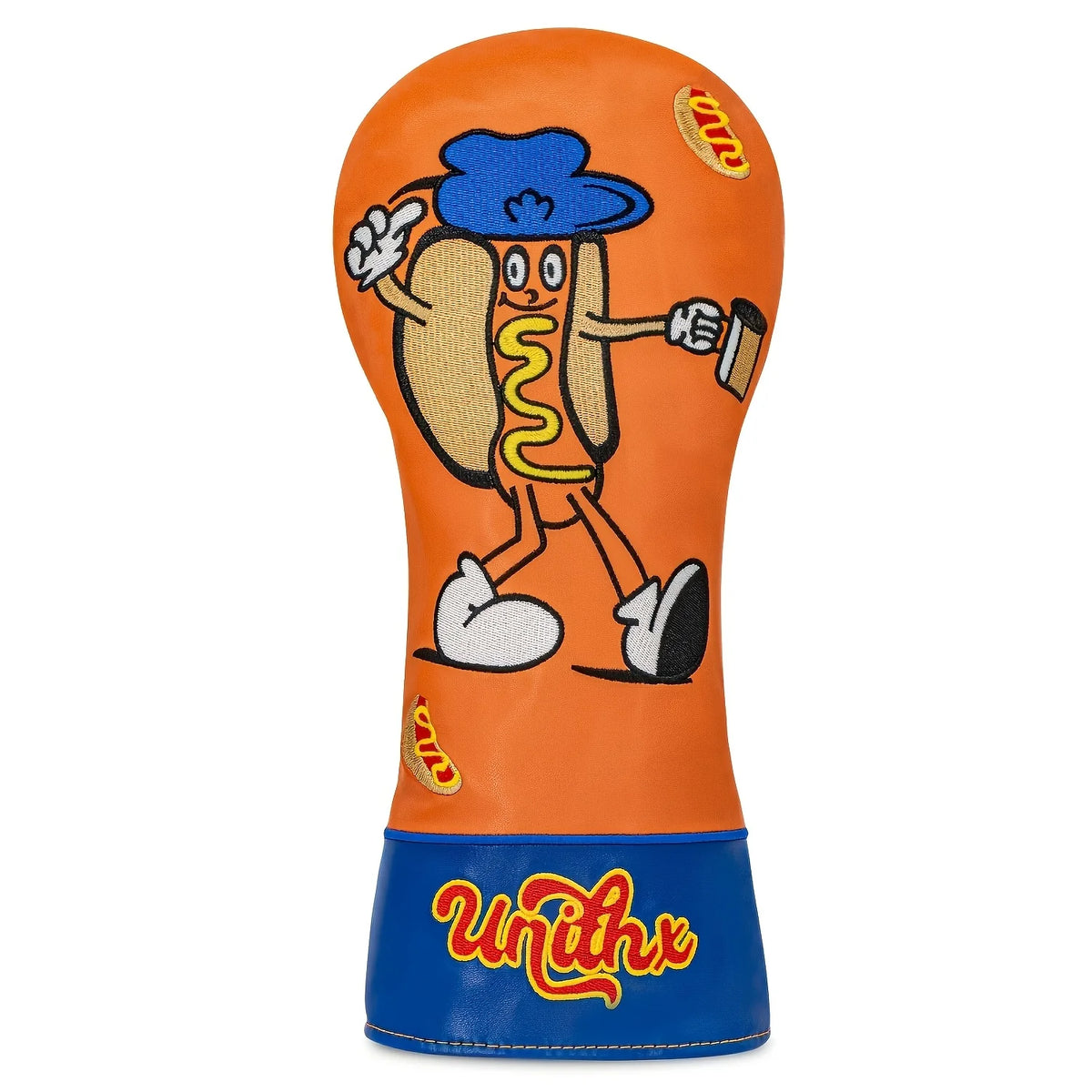 Hot Dog Design Style Golf Club Covers for 1pc/3pcs Driver, Fairway, Hybrids - Head Covers for Golf Clubs,
