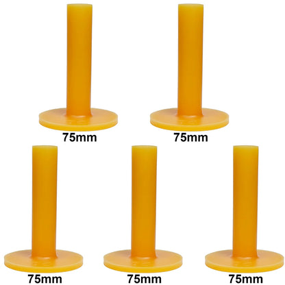 5Pcs/set Rubber Golf Tee Training Practice Ox Tendon Tee Golf Ball Holders