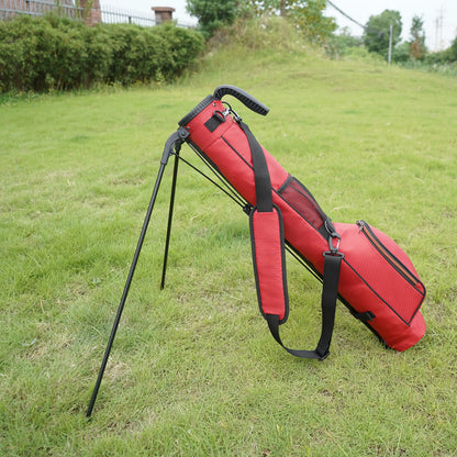 LivsinGolf Lightweight Sunday Golf Bag with Shoulder Strap & Stand -Easy to Carry and Durable Golf Bag