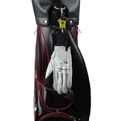Golf Glove Holder Rack Portable Plastic Gloves Hanger with Key Chain Golf Gloves Supports Gloves Stretcher Stand for Golf Lovers