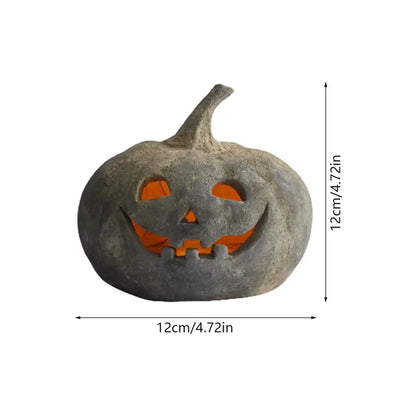 Halloween Pumpkin Lantern | Light-Up Pumpkin Decorations | Halloween Home/Porch Party Props