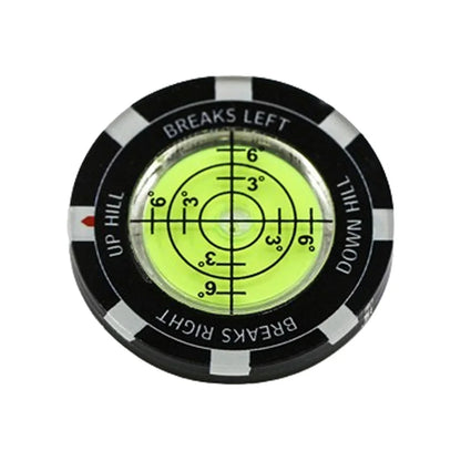 Golf Putt Ball Marker High Precision Round Green Reader Golfing Putting Aid Golf Slope Putting Reader 1PC JJ024
