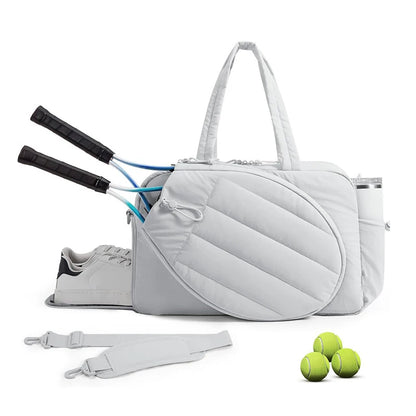 Tennis Badminton Rackets Bag Large Storage Outdoor Travel Sports Training Commuting Shoulder Bags Pickleball Paddle Handbag