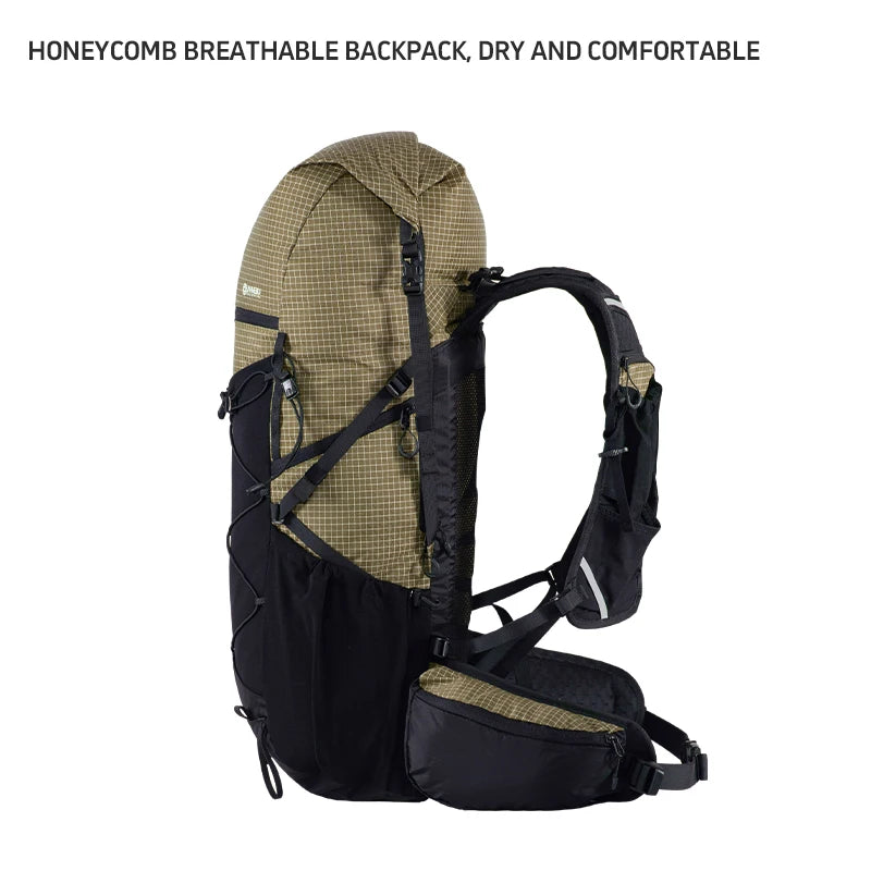 40L Lightweight Hiking Backpack Trekking Packs Climbing Backpack Waterproof Bagpack