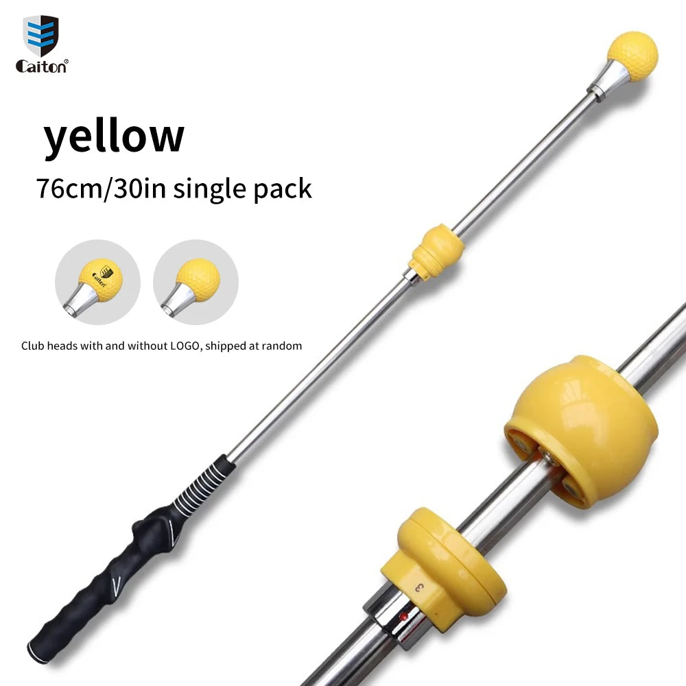Caiton Golf Swing Stick Lag Trainer - Swing Training Aid For Golf Training and Golf Warmup Practice Stick-Multicolor Optional