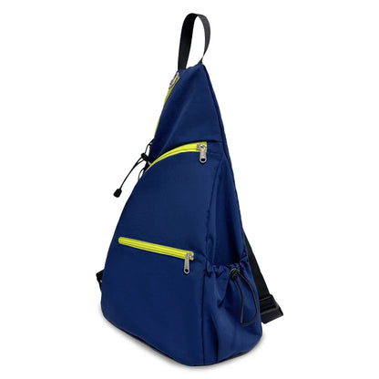 Jusenda Oxford Fashion Sports Fitness Bags, Pickle Ball Sling Bags, Tennis Padel Ball, Table Tennis Crossbody Backpack, Handbag