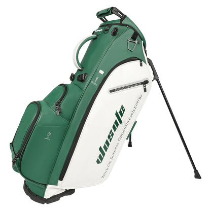 Lightweight Golf Stand Bag for Men & Women PU Material 14/6 Way Dividers 6 Way Top Dual Strap with Stand Feature