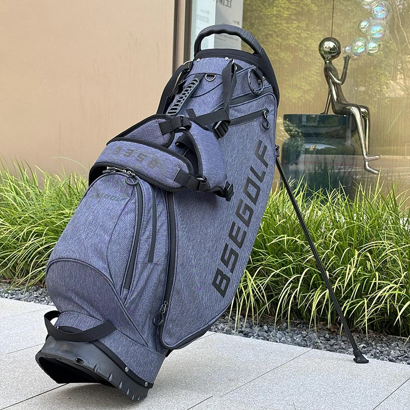 Ultra Lightweight Golf Stand Bag, 5 Dividers Golf Club Bag with Double Shoulder Straps,Wear-Resistant Waterproof Nylon Material