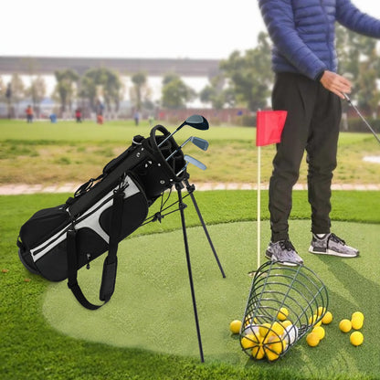 Description Looking for a stylish yet practical golf stand bag? Check this one out! Crafted from premium materials, it ensures e