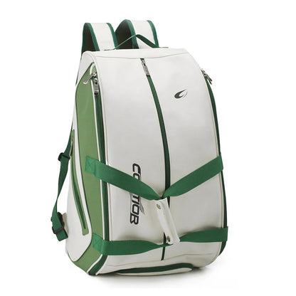 Professional Tennis Racket Backpack Adult Large Capacity Padel Pickleball Racquet Bag Shoe Compartment Squash Badminton Backpack