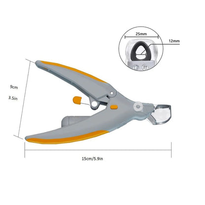 LED Light Pet Nail Clipper | With Amplification Function | Dog Cat Special | Nail Trimmer Tool | Pet Grooming Cleaning Supplies