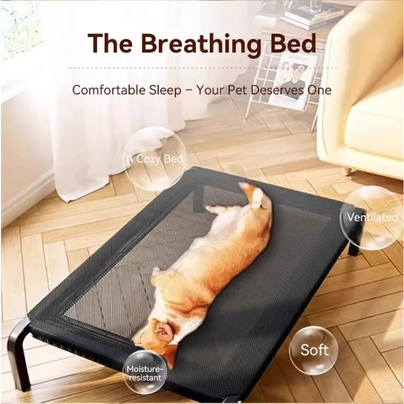 Military Sle Foldable Dog Bed All Season Large and Small Dogs Camp Bed Detachable Waable Dog House Pet Supplies for Summer Use
