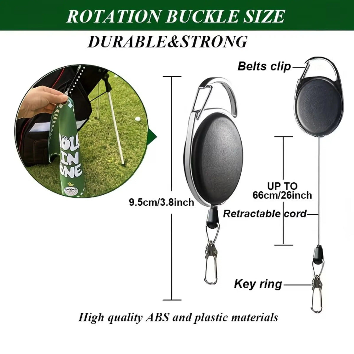 2 Counts New High Quality Golf Towels Fashionable and Double Sided Print Telescopic Hook Quick Drying Super Absorbent Soft Fast