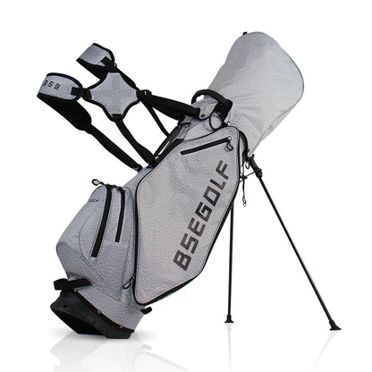 Ultra Lightweight Golf Stand Bag, 5 Dividers Golf Club Bag with Double Shoulder Straps,Wear-Resistant Waterproof Nylon Material